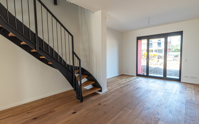 Blick zum Wohnzimmer